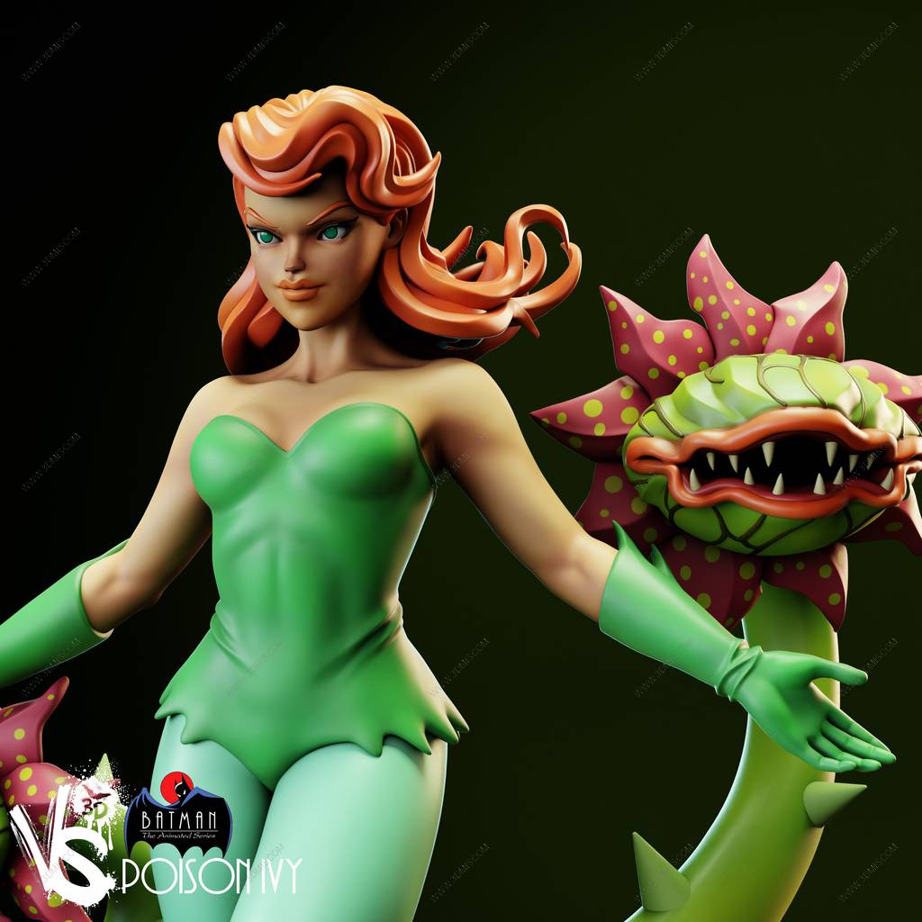 P站图纸印象馆 VS3D DC漫画 毒藤女 VS3D DC漫画 毒藤女