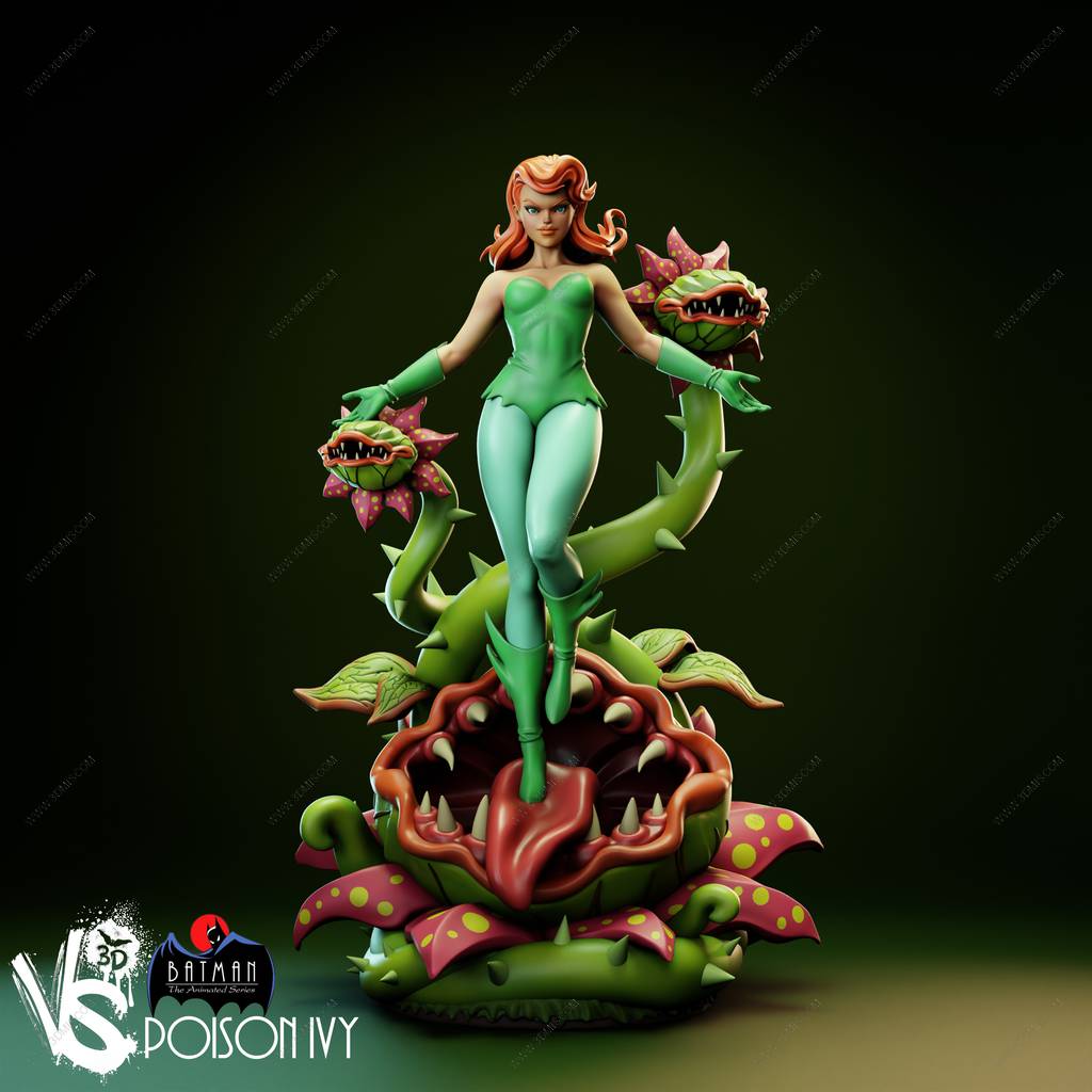 P站图纸印象馆 VS3D DC漫画 毒藤女 VS3D DC漫画 毒藤女