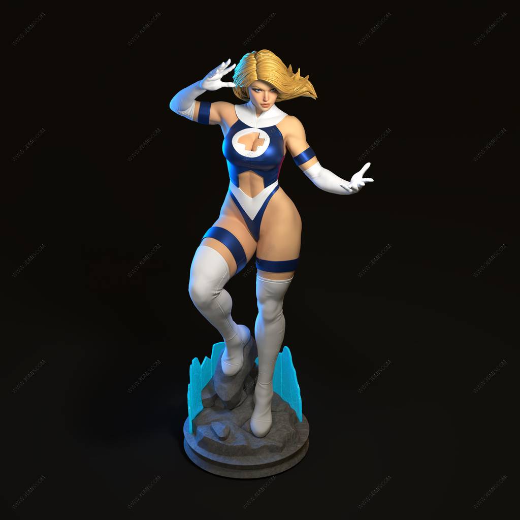 P站图纸印象馆 ABE3D 漫威 隐形女侠 ABE3D 漫威 隐形女侠