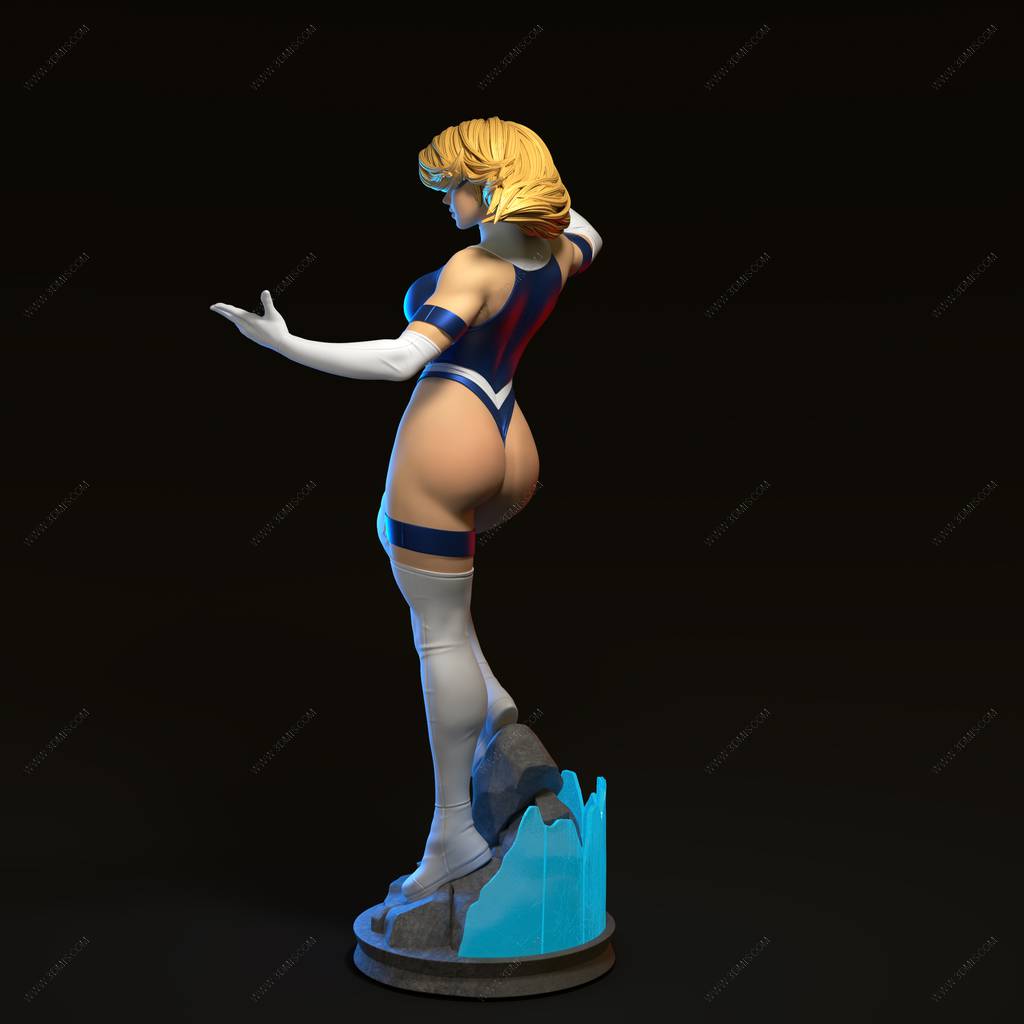 P站图纸印象馆 ABE3D 漫威 隐形女侠 ABE3D 漫威 隐形女侠