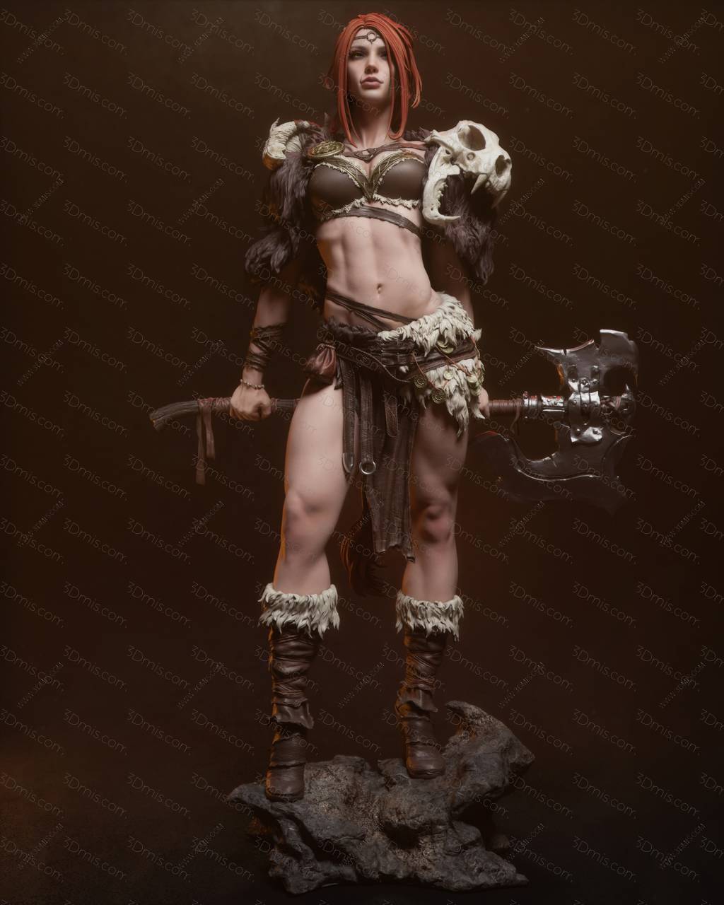 CA3D 野蛮女王 阿米西亚