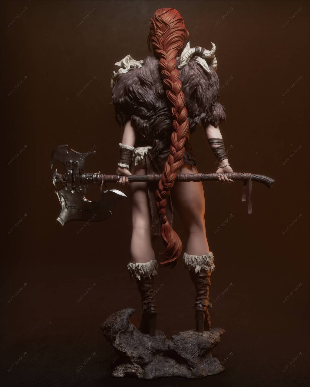 P站图纸印象馆 CA3D 野蛮女王 阿米西亚 CA3D 野蛮女王 阿米西亚