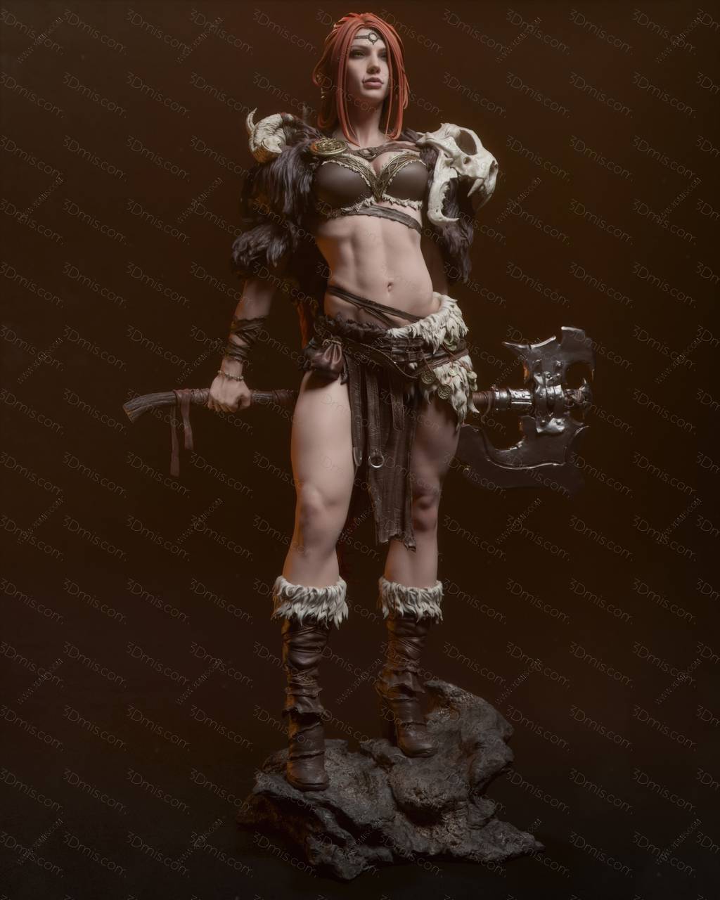 CA3D 野蛮女王 阿米西亚
