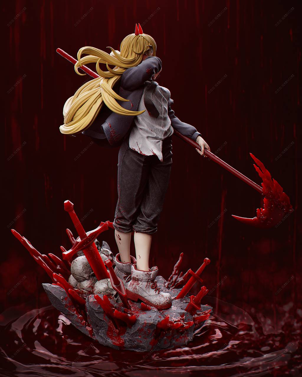 P站图纸印象馆 CA3D 电锯人 帕瓦 CA3D 电锯人 帕瓦