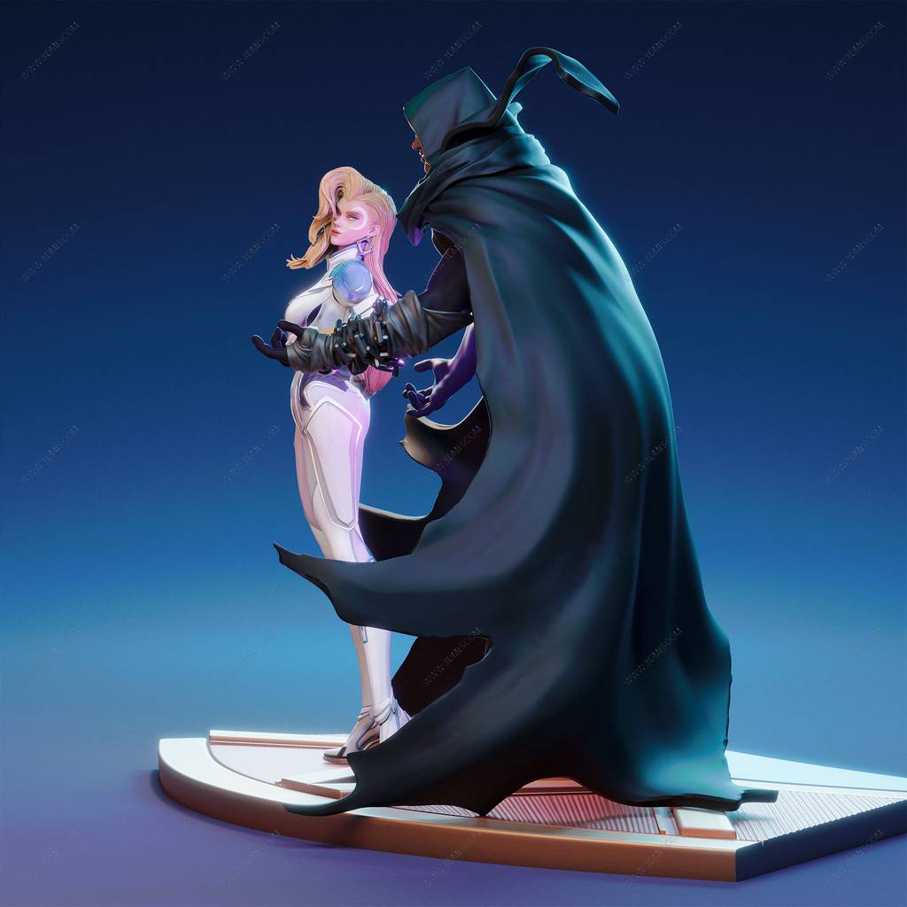 P站图纸印象馆 CA3D 漫威 斗篷与匕首 CA3D 漫威 斗篷与匕首