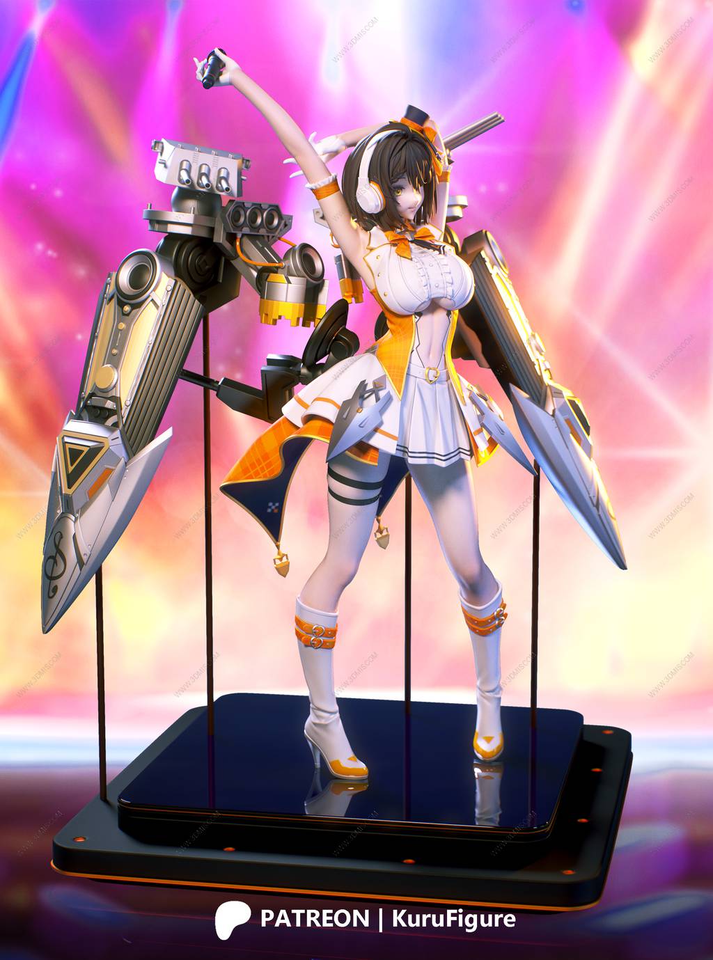 P站图纸印象馆 Kuru Figure 碧蓝航线 巴尔的摩 Kuru Figure 碧蓝航线 巴尔的摩