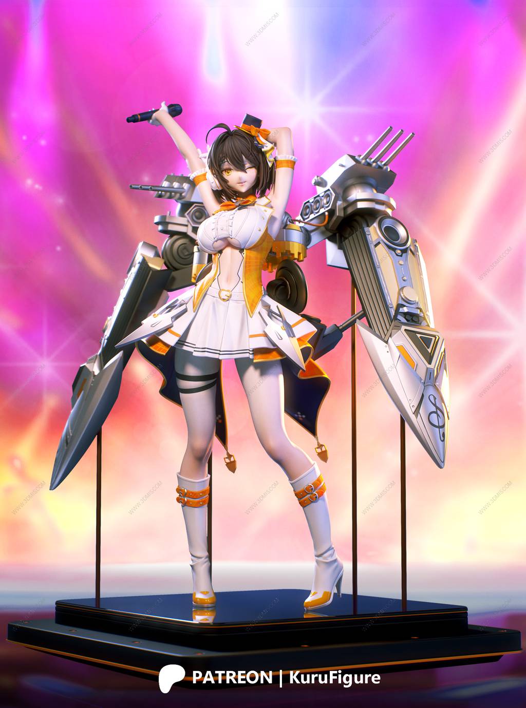 P站图纸印象馆 Kuru Figure 碧蓝航线 巴尔的摩 Kuru Figure 碧蓝航线 巴尔的摩