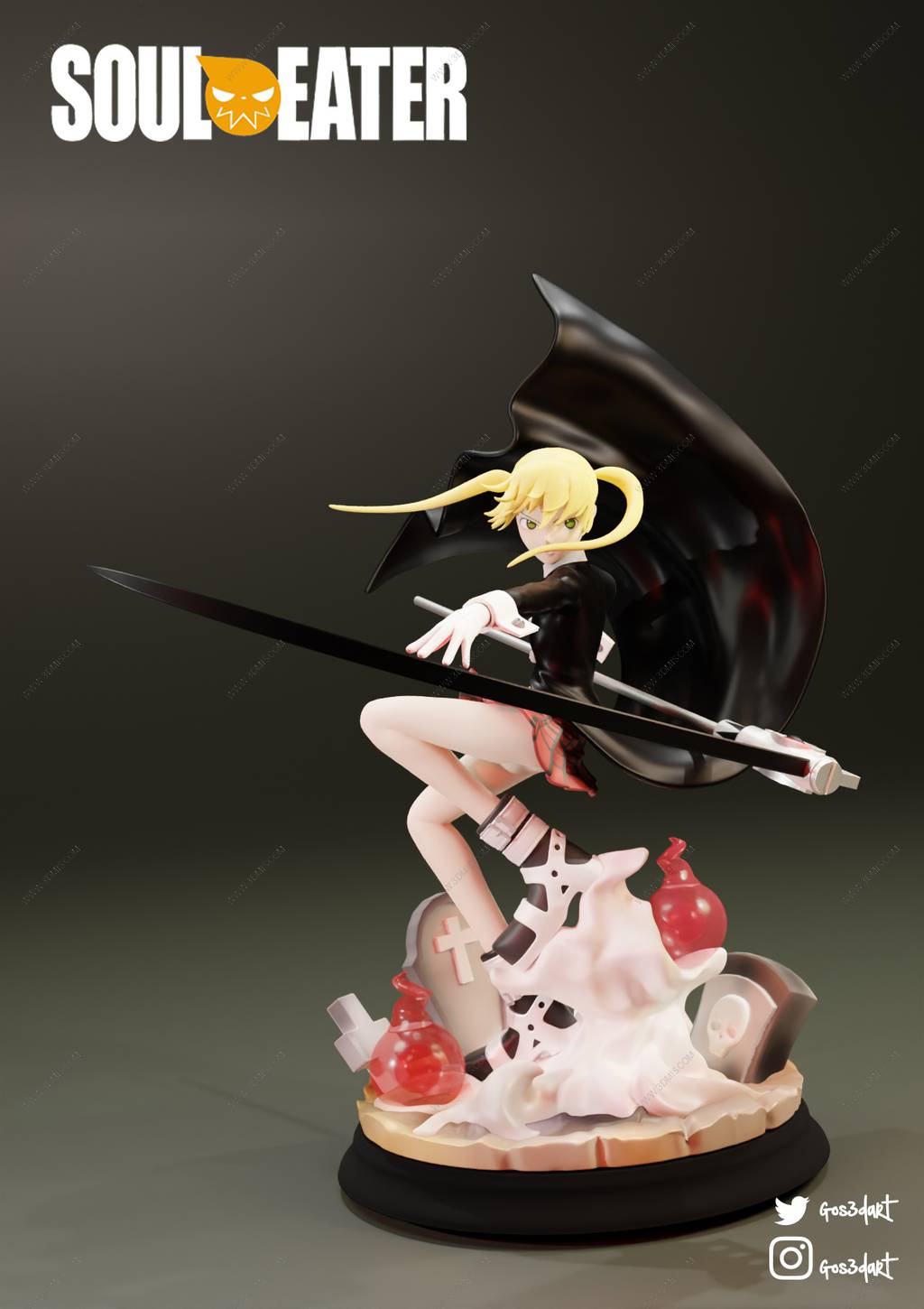 P站图纸印象馆 噬魂者 玛嘉 噬魂者 玛嘉