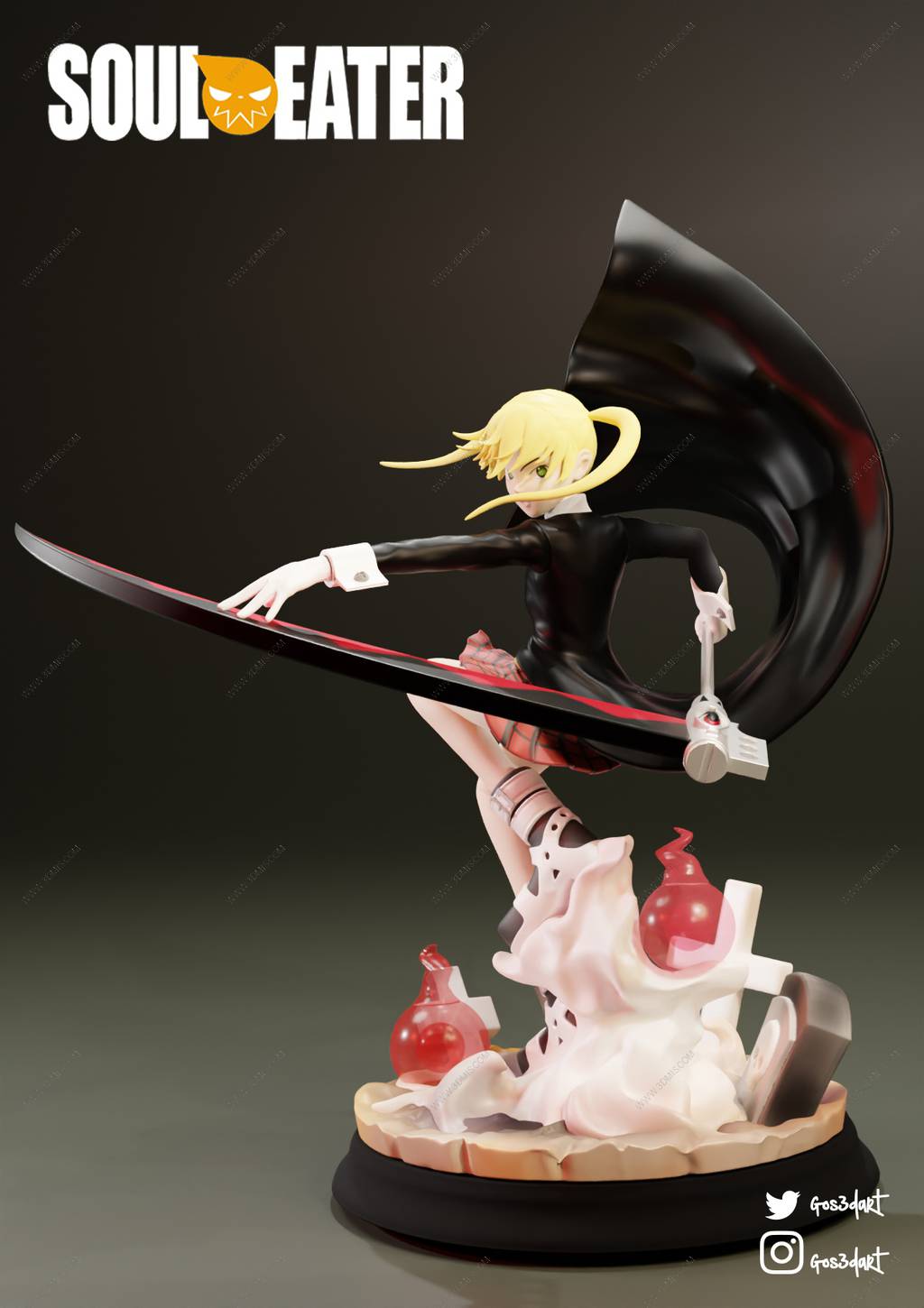 P站图纸印象馆 噬魂者 玛嘉 噬魂者 玛嘉