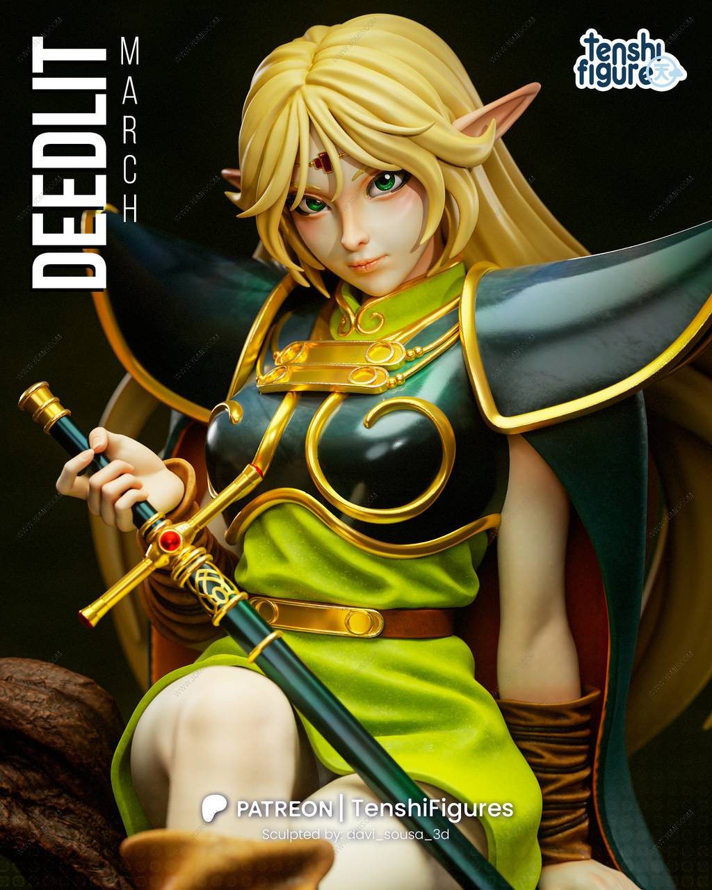 P站图纸印象馆 Tenshi Figures 罗德岛战记 蒂德莉特 Tenshi Figures 罗德岛战记 蒂德莉特