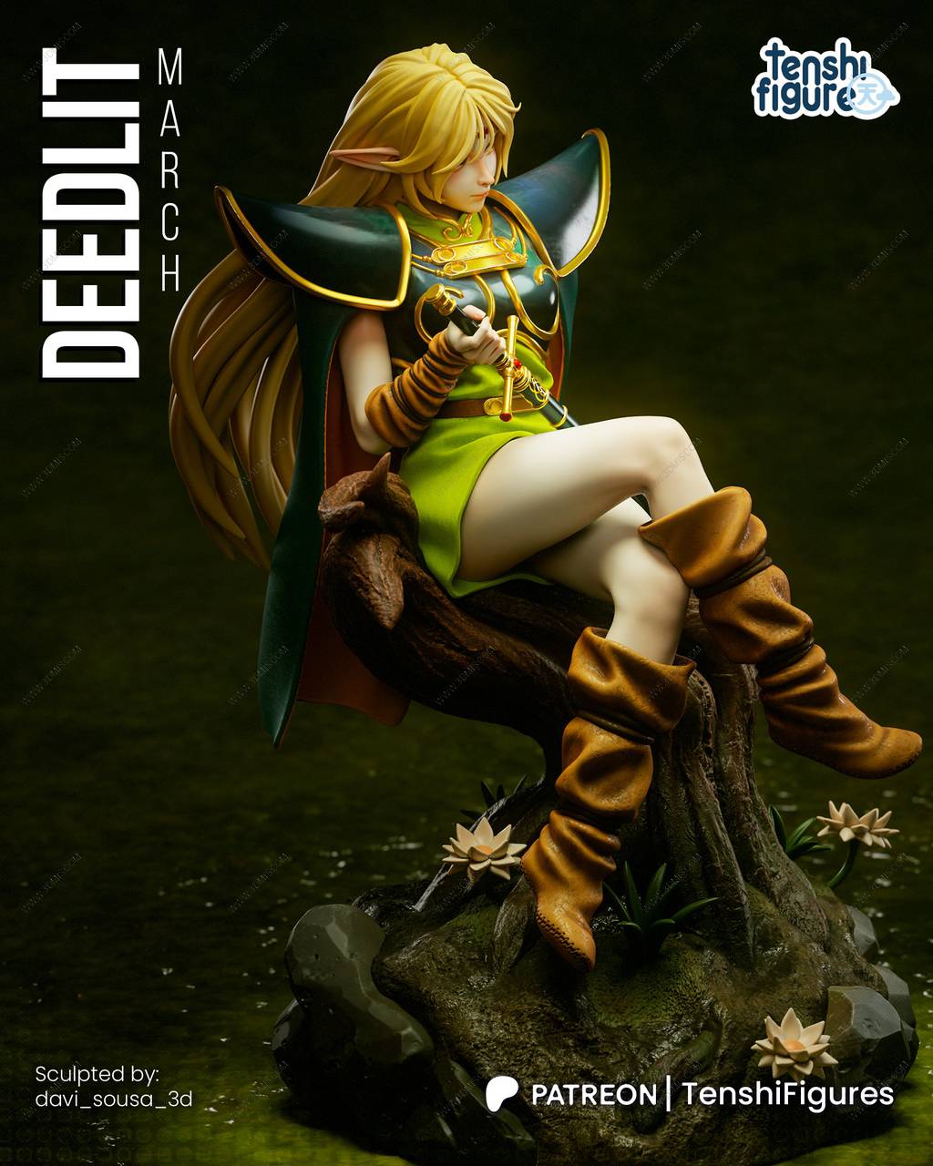 P站图纸印象馆 Tenshi Figures 罗德岛战记 蒂德莉特 Tenshi Figures 罗德岛战记 蒂德莉特