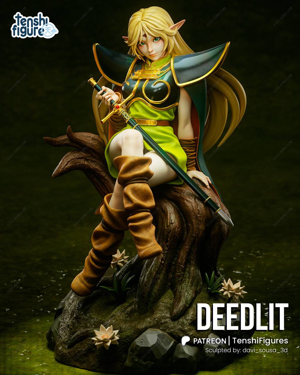 P站图纸印象馆 Tenshi Figures 罗德岛战记 蒂德莉特 Tenshi Figures 罗德岛战记 蒂德莉特