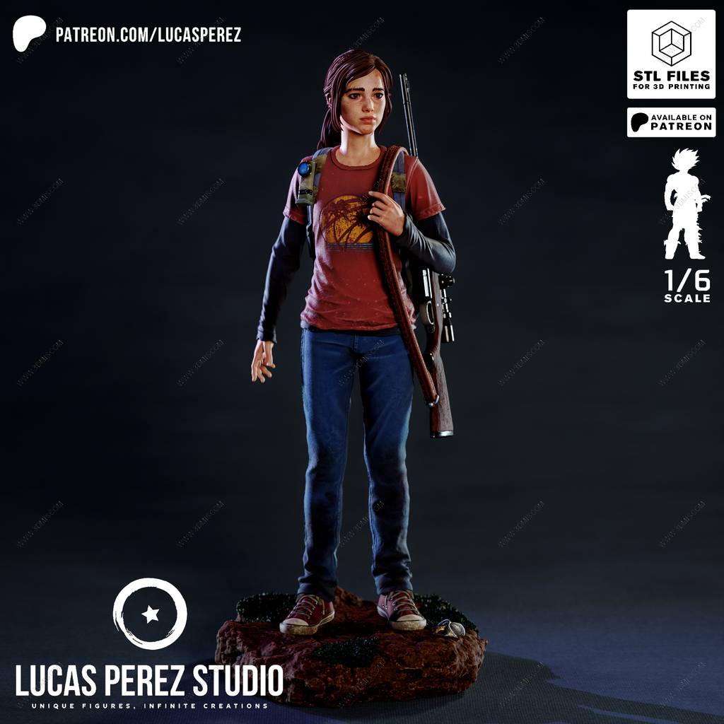 P站图纸印象馆 Lucas Perez 最后生还者 艾莉 Lucas Perez 最后生还者 艾莉