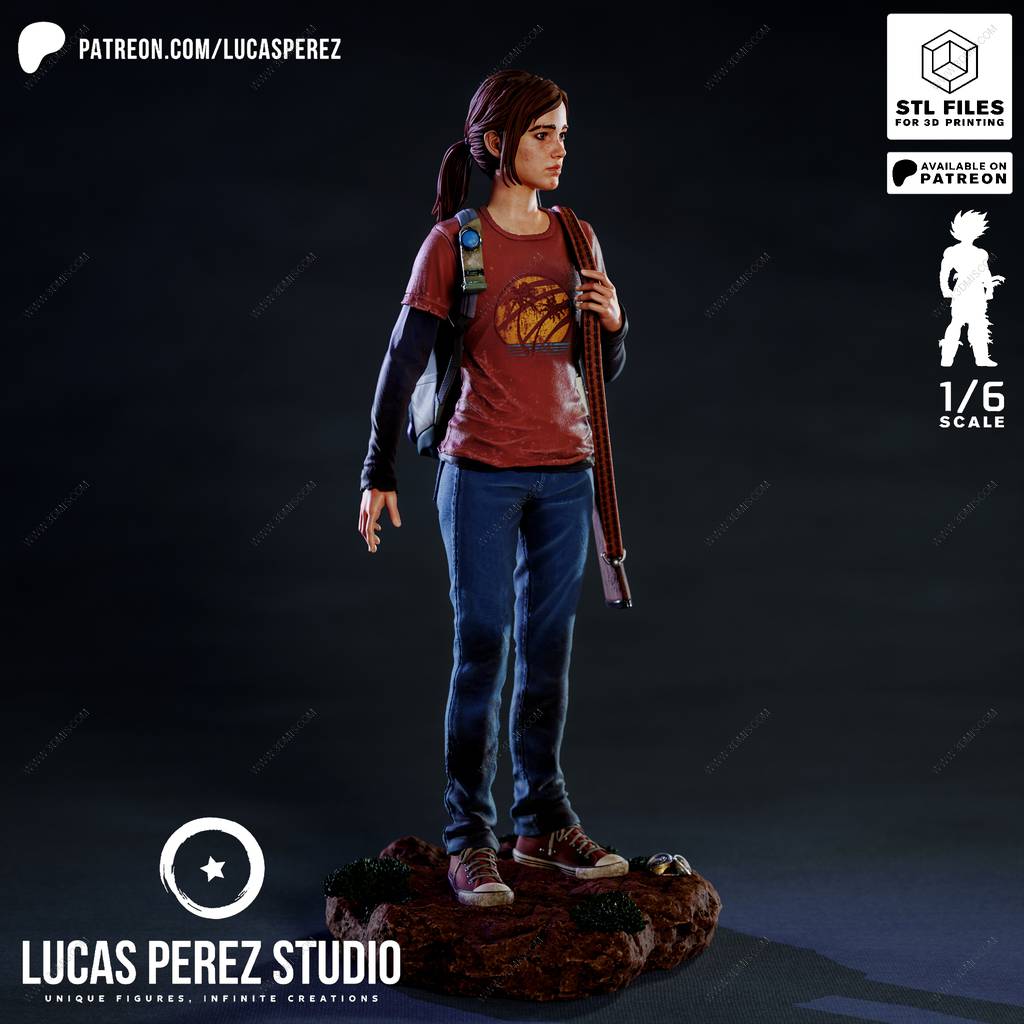 P站图纸印象馆 Lucas Perez 最后生还者 艾莉 Lucas Perez 最后生还者 艾莉