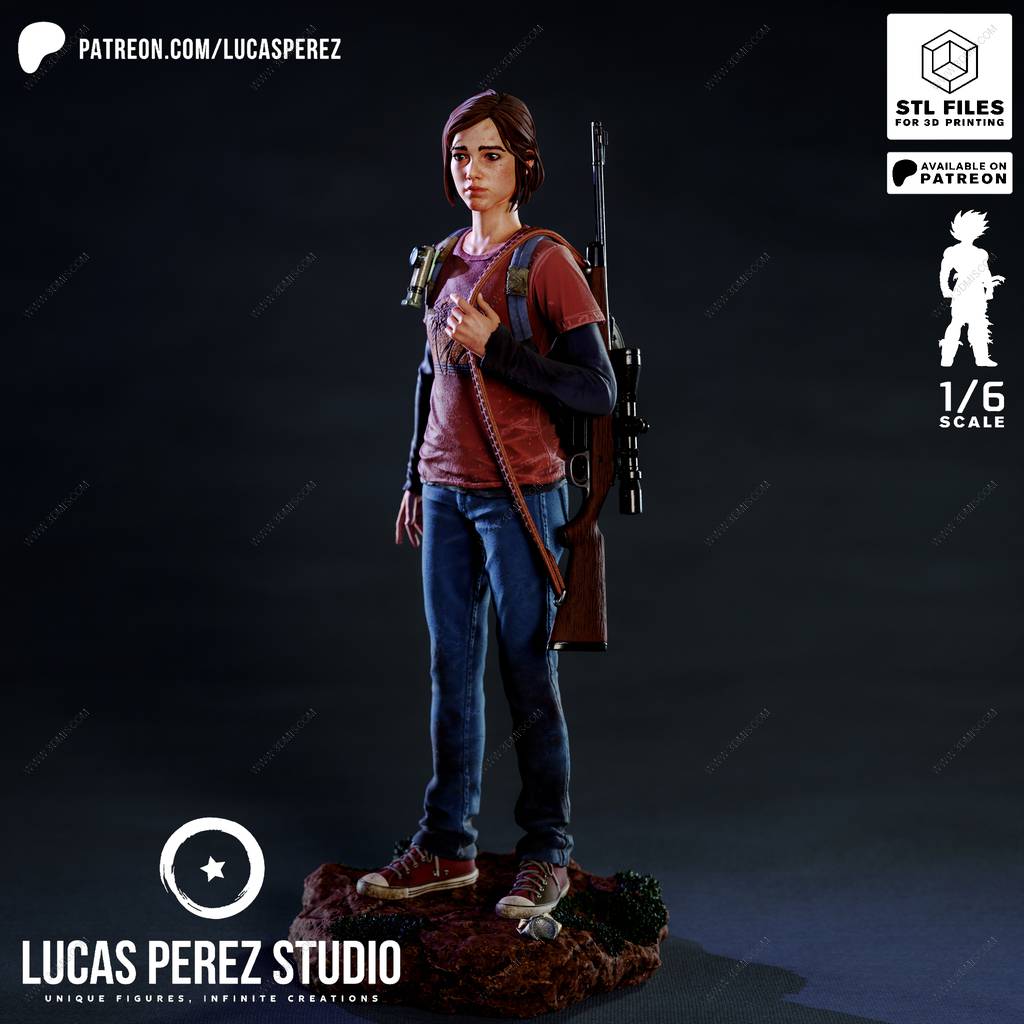 P站图纸印象馆 Lucas Perez 最后生还者 艾莉 Lucas Perez 最后生还者 艾莉