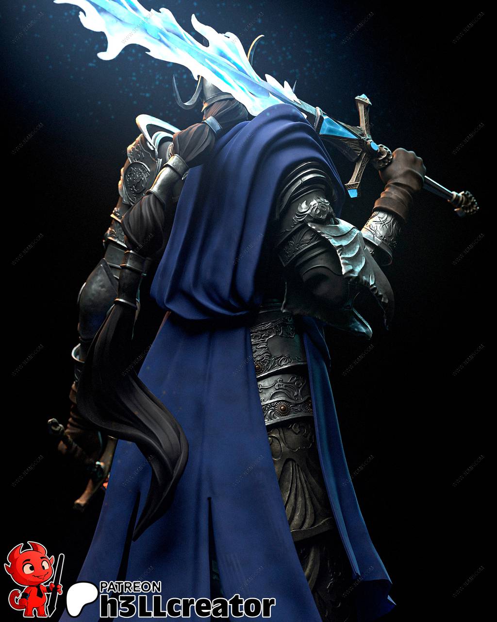 P站图纸印象馆 H3LL 艾尔登法环 双月骑士蕾菈娜 H3LL 艾尔登法环 双月骑士蕾菈娜