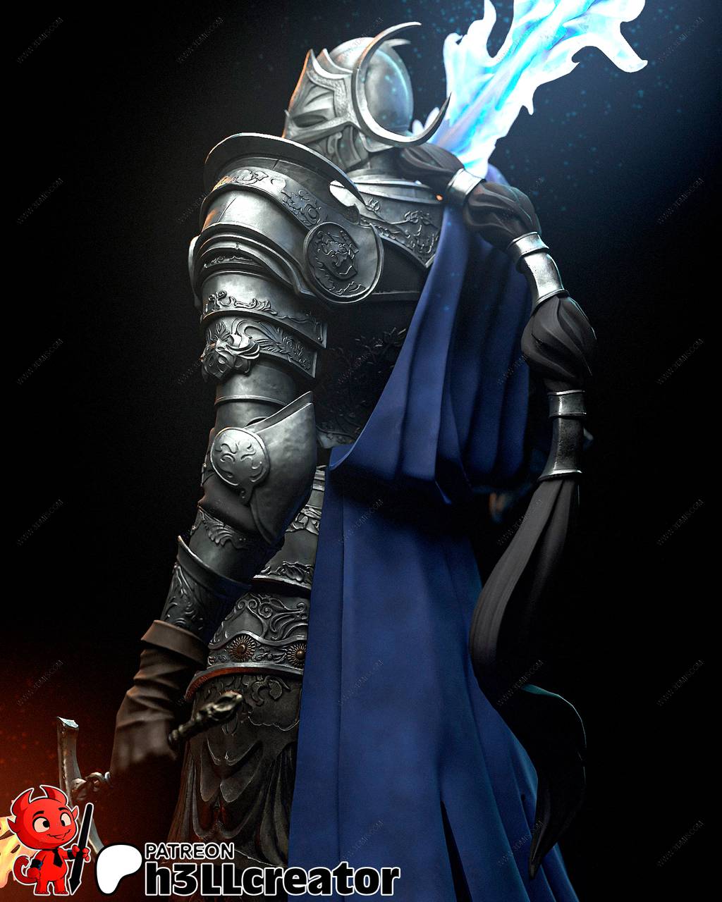 P站图纸印象馆 H3LL 艾尔登法环 双月骑士蕾菈娜 H3LL 艾尔登法环 双月骑士蕾菈娜