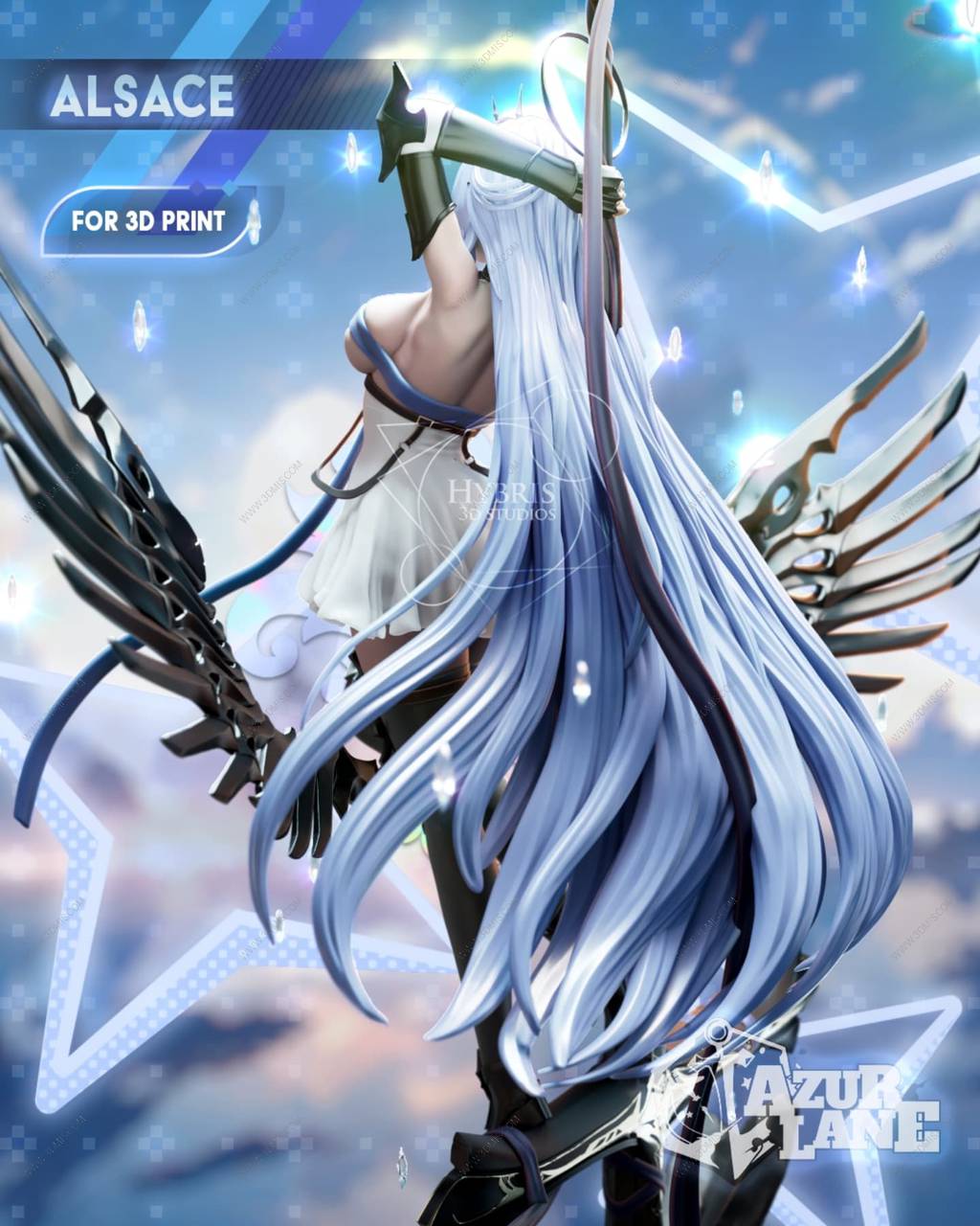 P站图纸印象馆 Hybris 碧蓝航线 阿尔萨斯 Hybris 碧蓝航线 阿尔萨斯