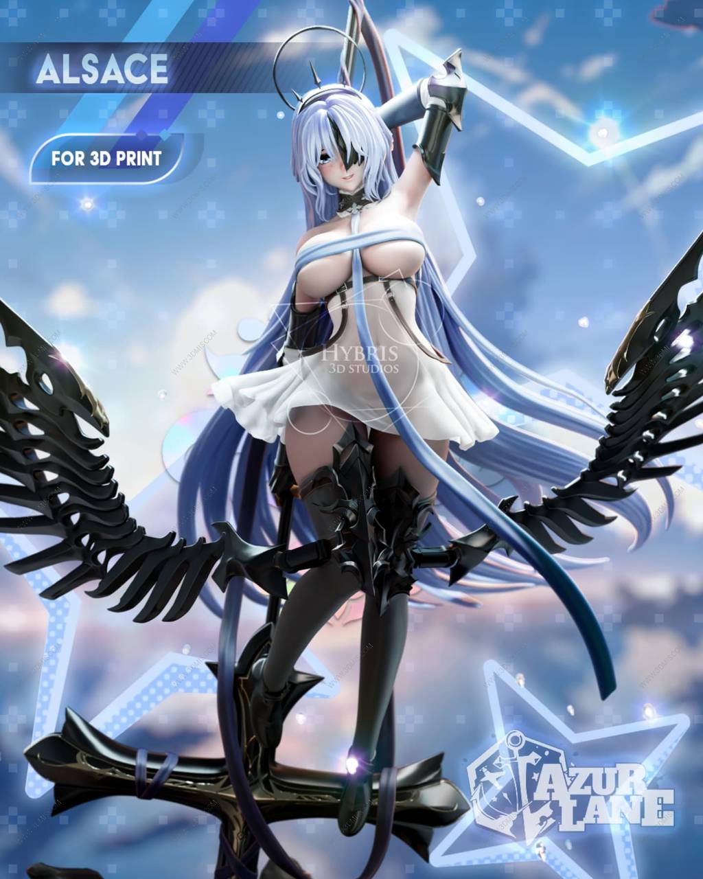 P站图纸印象馆 Hybris 碧蓝航线 阿尔萨斯 Hybris 碧蓝航线 阿尔萨斯