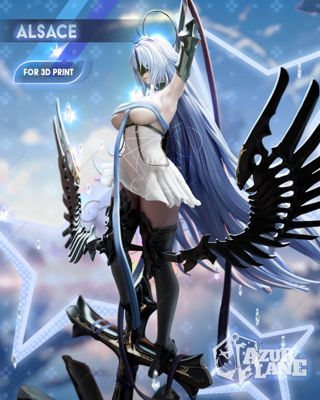 P站图纸印象馆 Hybris 碧蓝航线 阿尔萨斯 Hybris 碧蓝航线 阿尔萨斯