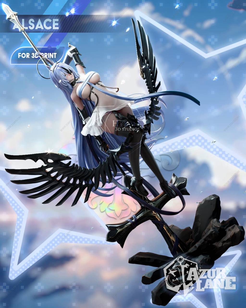 P站图纸印象馆 Hybris 碧蓝航线 阿尔萨斯 Hybris 碧蓝航线 阿尔萨斯