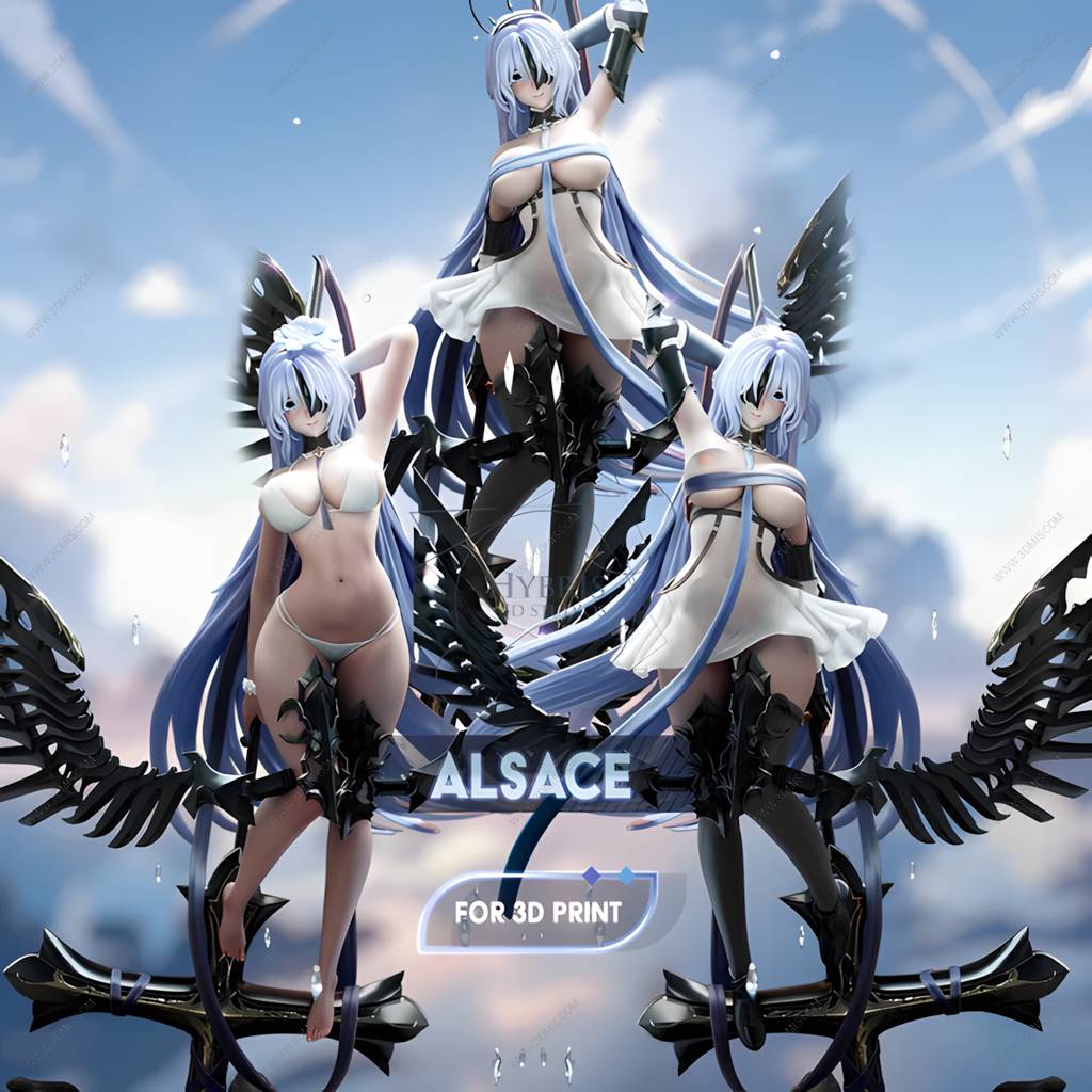 P站图纸印象馆 Hybris 碧蓝航线 阿尔萨斯 Hybris 碧蓝航线 阿尔萨斯