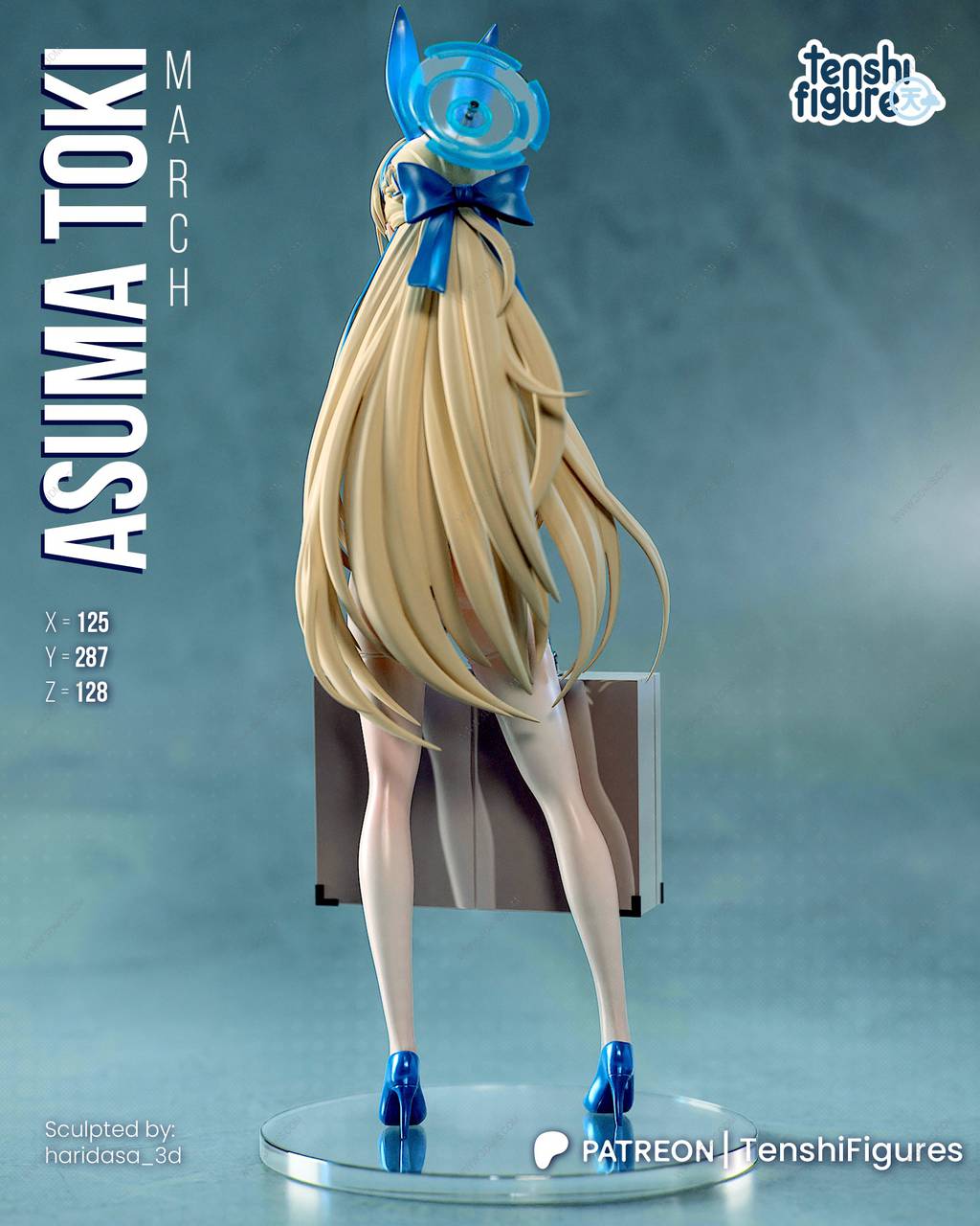 P站图纸印象馆 Tenshi Figures 蔚蓝档案 飞鸟马时 Tenshi Figures 蔚蓝档案 飞鸟马时