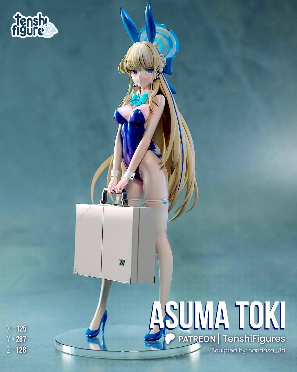 P站图纸印象馆 Tenshi Figures 蔚蓝档案 飞鸟马时 Tenshi Figures 蔚蓝档案 飞鸟马时