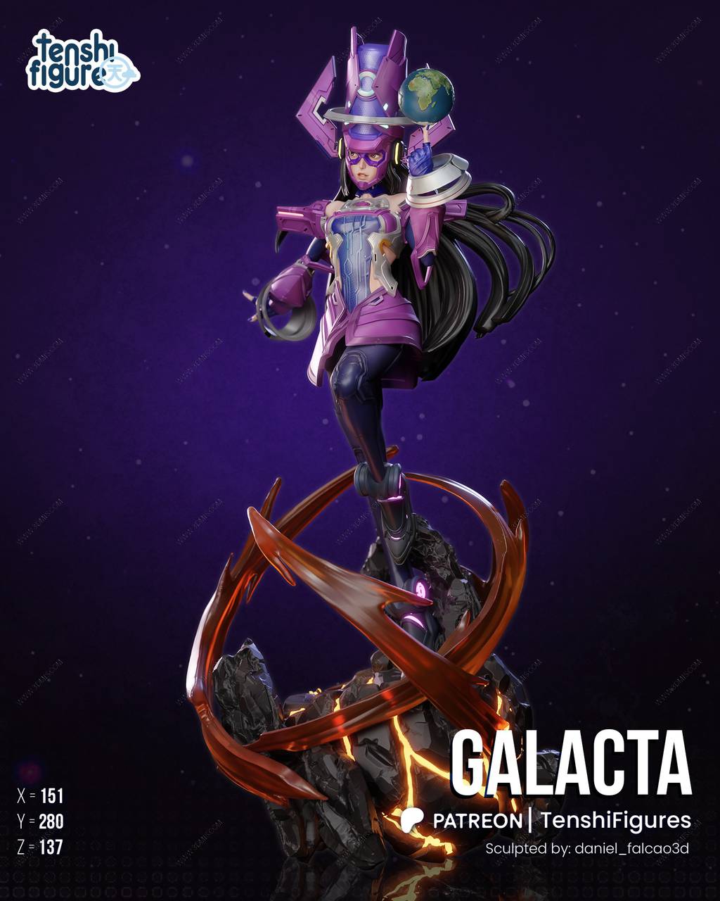 P站图纸印象馆 Tenshi Figures 漫威 伽娜塔 Tenshi Figures 漫威 伽娜塔