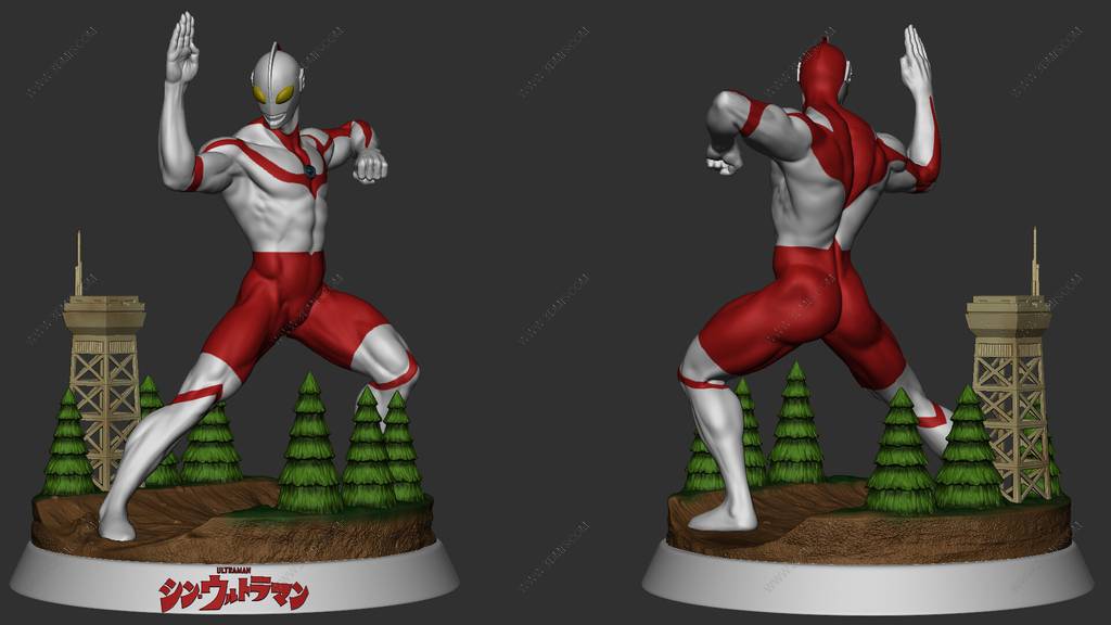 P站图纸印象馆 奥特曼 奥特曼