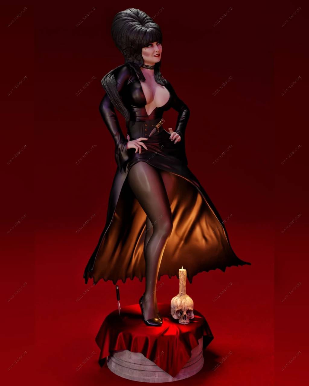 P站图纸印象馆 黑暗女王 艾薇拉 黑暗女王 艾薇拉