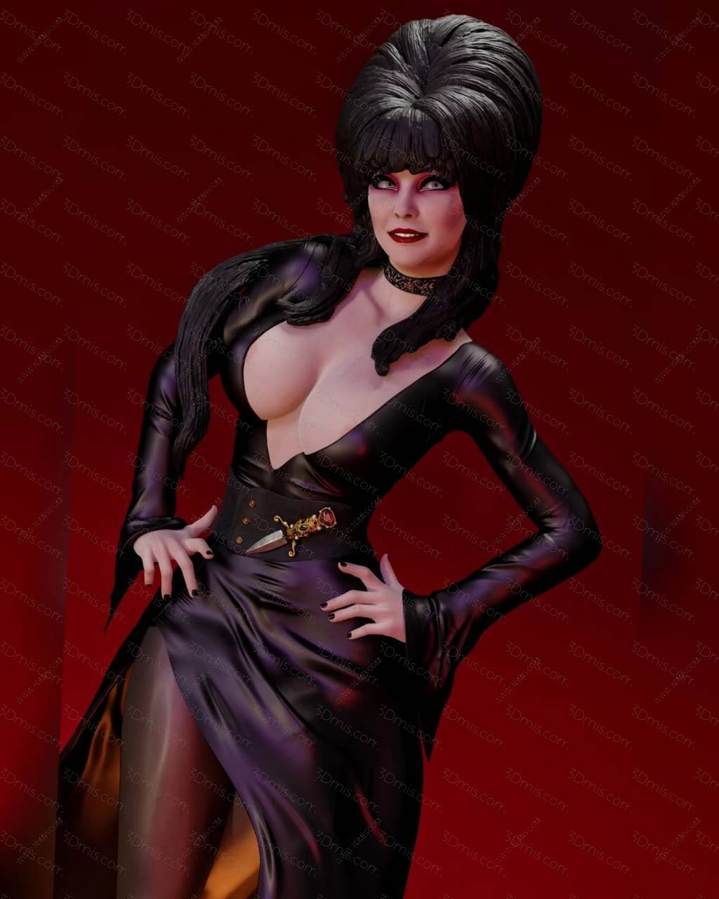 P站图纸印象馆 黑暗女王 艾薇拉 黑暗女王 艾薇拉