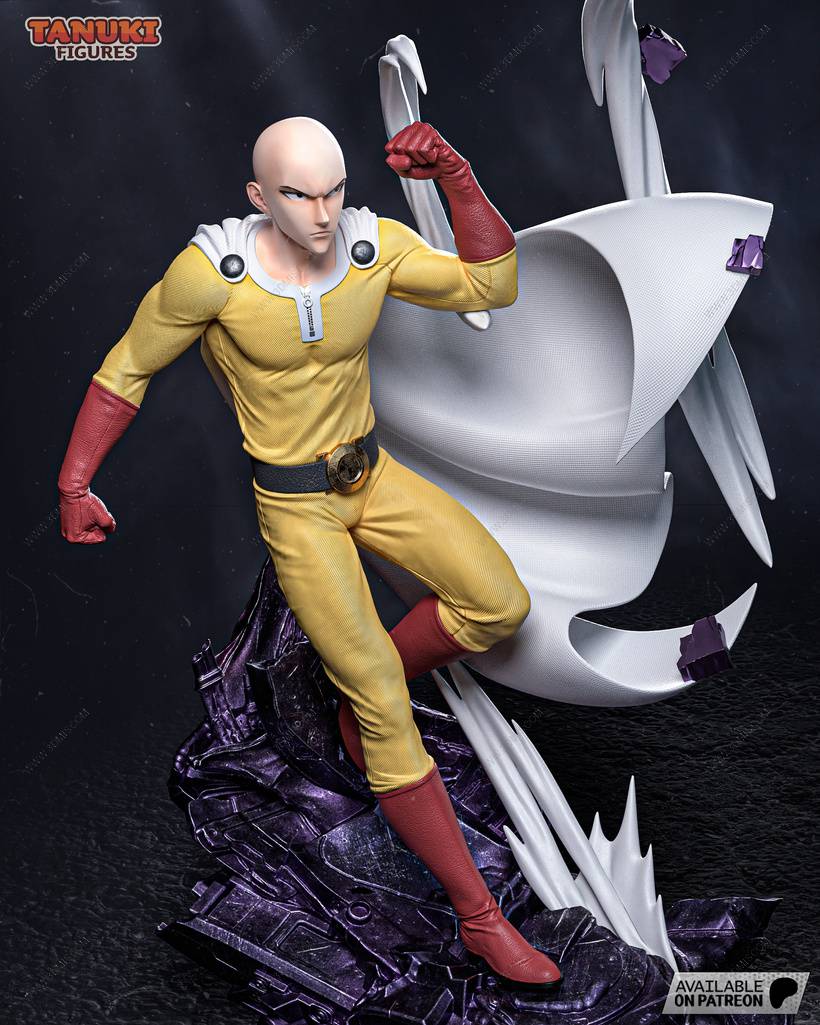P站图纸印象馆 Tanuki Figures 一拳超人 埼玉VS波罗斯 Tanuki Figures 一拳超人 埼玉VS波罗斯