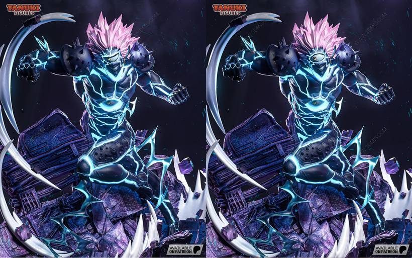 P站图纸印象馆 Tanuki Figures 一拳超人 埼玉VS波罗斯 Tanuki Figures 一拳超人 埼玉VS波罗斯