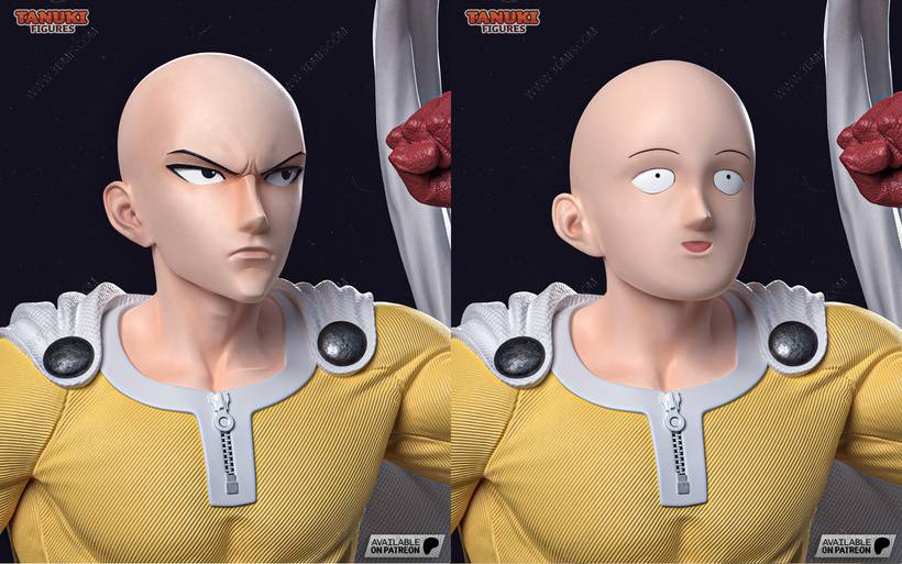 P站图纸印象馆 Tanuki Figures 一拳超人 埼玉VS波罗斯 Tanuki Figures 一拳超人 埼玉VS波罗斯