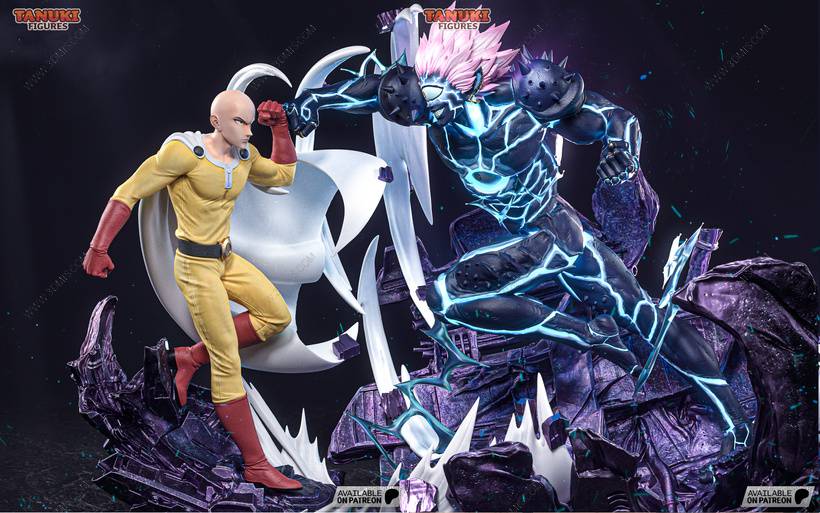 P站图纸印象馆 Tanuki Figures 一拳超人 埼玉VS波罗斯 Tanuki Figures 一拳超人 埼玉VS波罗斯