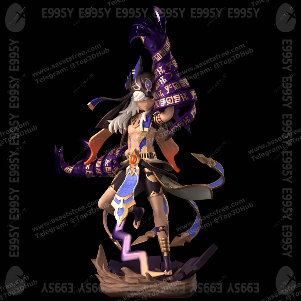 P站图纸印象馆 原神 赛诺 原神 赛诺