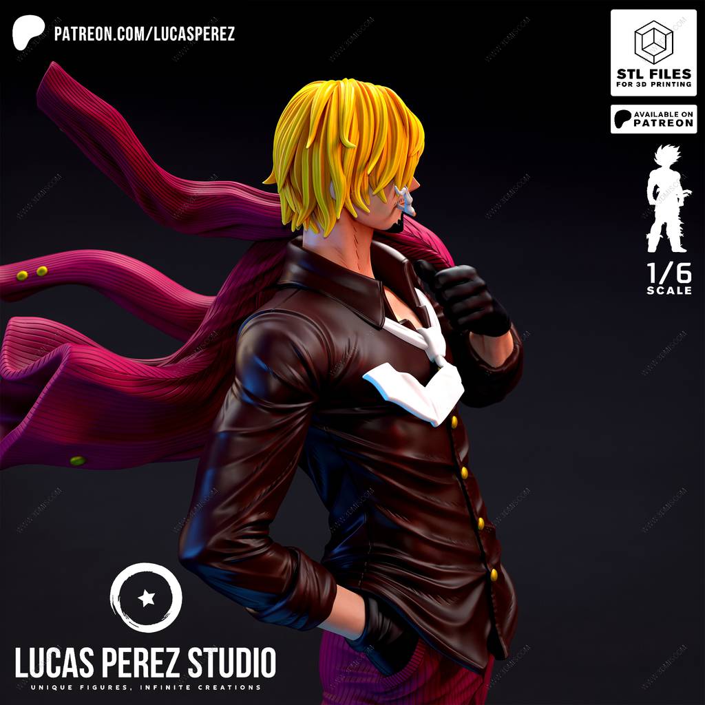 P站图纸印象馆 Lucas Perez 海贼王 山治 Lucas Perez 海贼王 山治