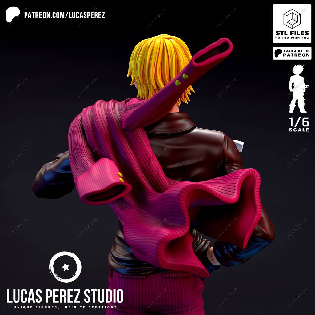 P站图纸印象馆 Lucas Perez 海贼王 山治 Lucas Perez 海贼王 山治