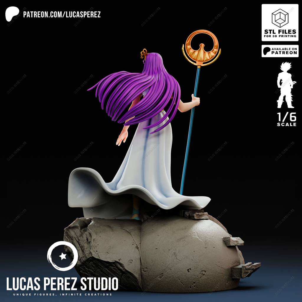 P站图纸印象馆 Lucas Perez 圣斗士星矢 雅典娜 Lucas Perez 圣斗士星矢 雅典娜