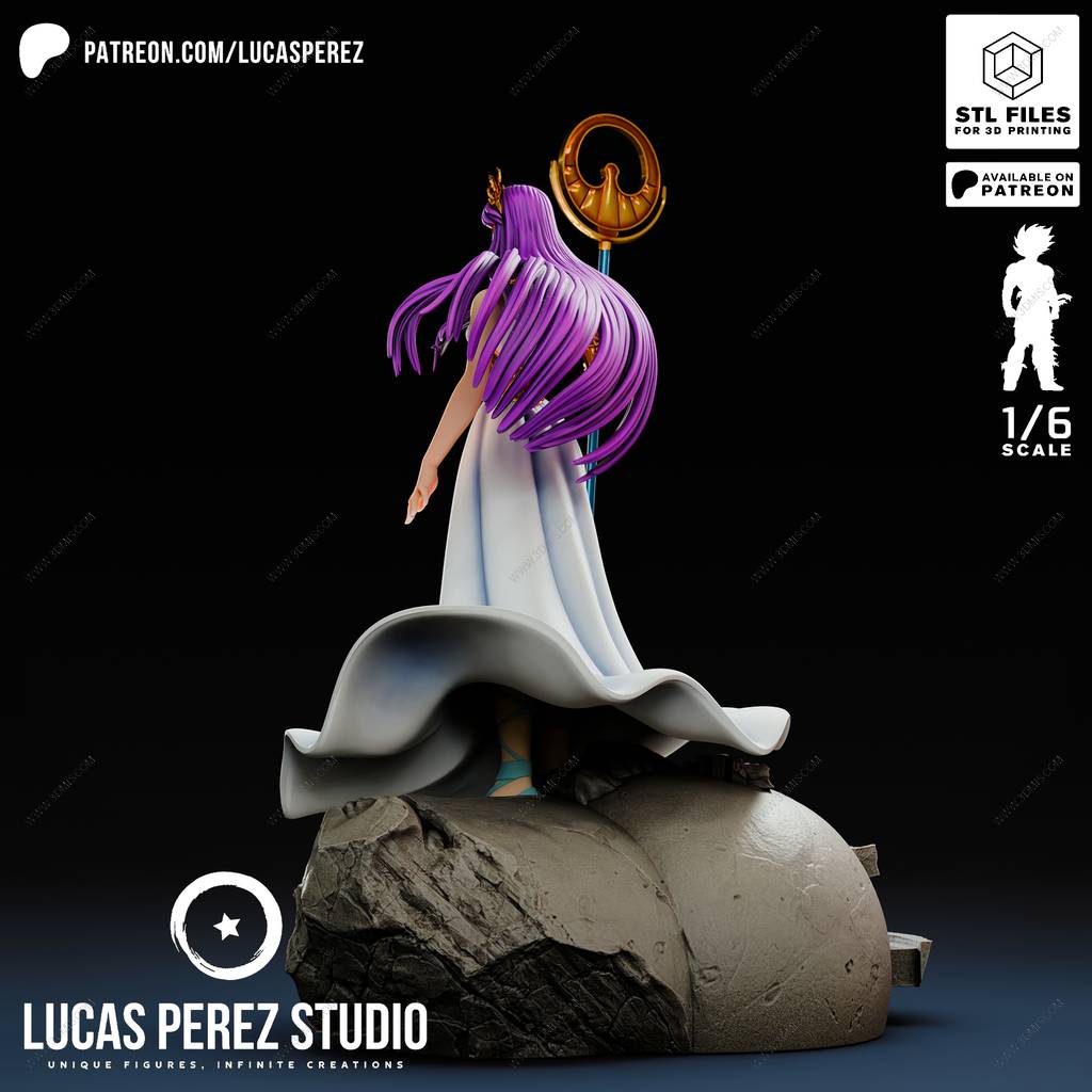 P站图纸印象馆 Lucas Perez 圣斗士星矢 雅典娜 Lucas Perez 圣斗士星矢 雅典娜