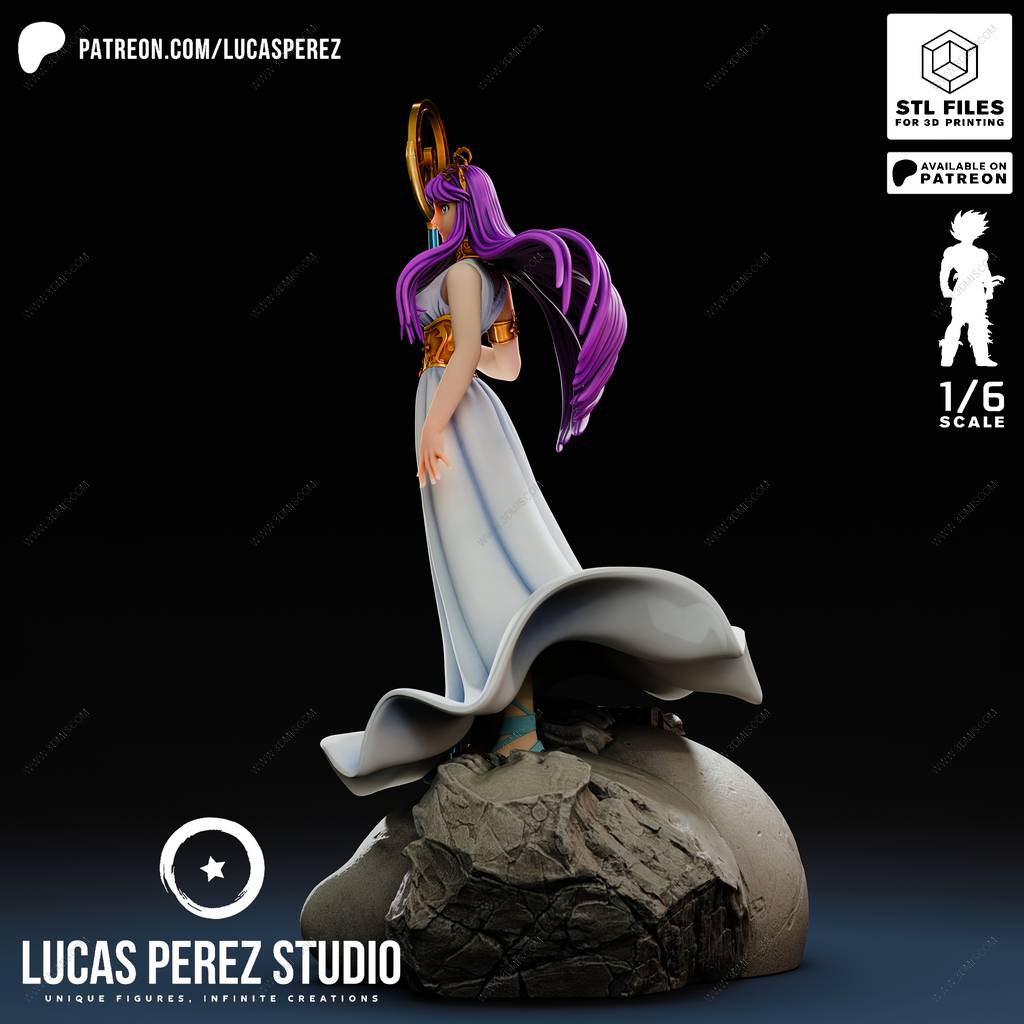 P站图纸印象馆 Lucas Perez 圣斗士星矢 雅典娜 Lucas Perez 圣斗士星矢 雅典娜