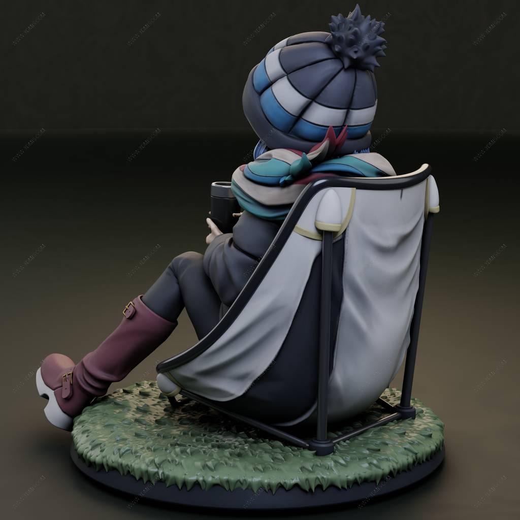 P站图纸印象馆 摇曳露营 志摩凛 摇曳露营 志摩凛