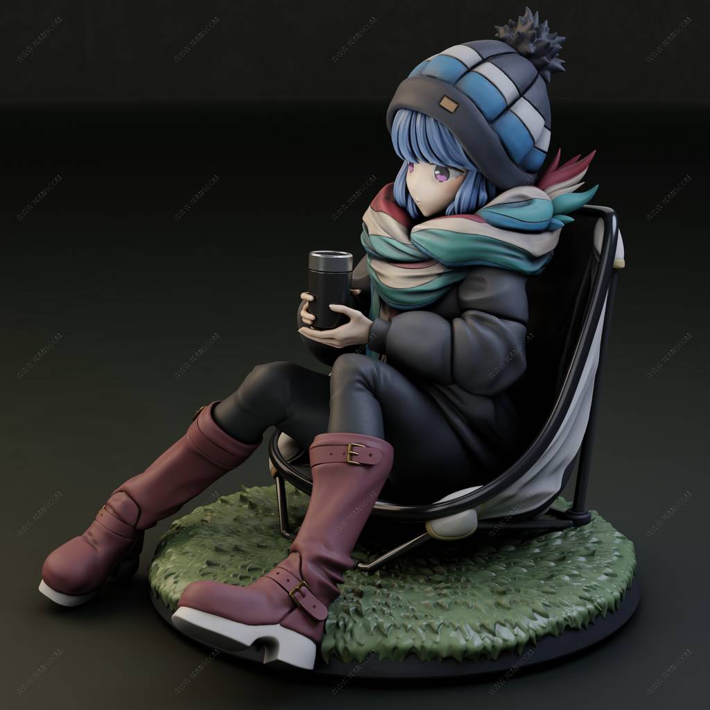 P站图纸印象馆 摇曳露营 志摩凛 摇曳露营 志摩凛