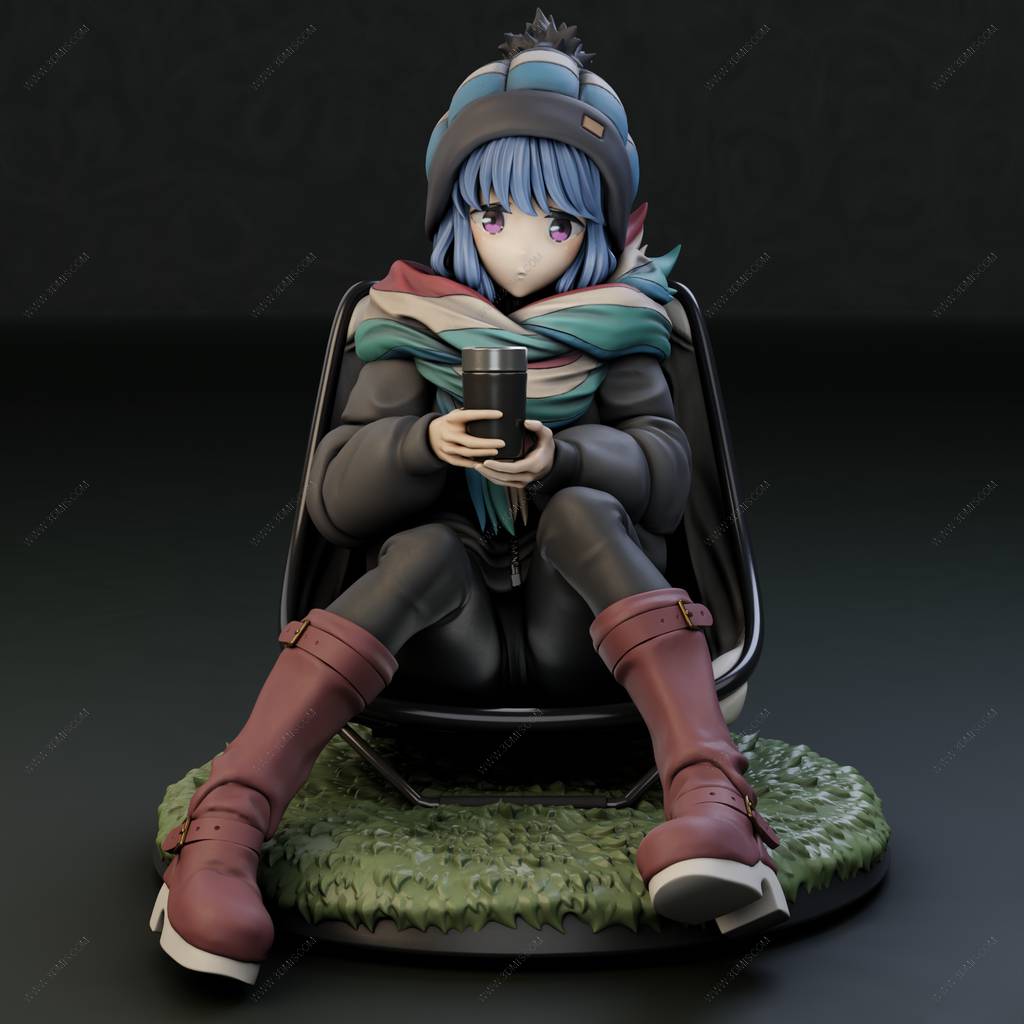 P站图纸印象馆 摇曳露营 志摩凛 摇曳露营 志摩凛