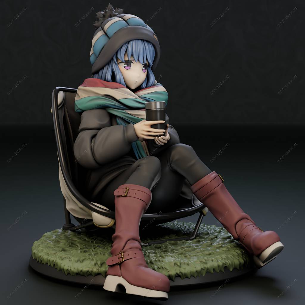 P站图纸印象馆 摇曳露营 志摩凛 摇曳露营 志摩凛