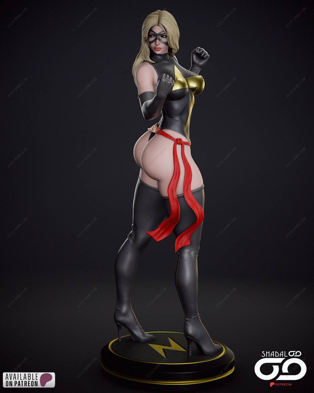 P站图纸印象馆 Shadaloo Studios 漫威 惊奇女士 Shadaloo Studios 漫威 惊奇女士