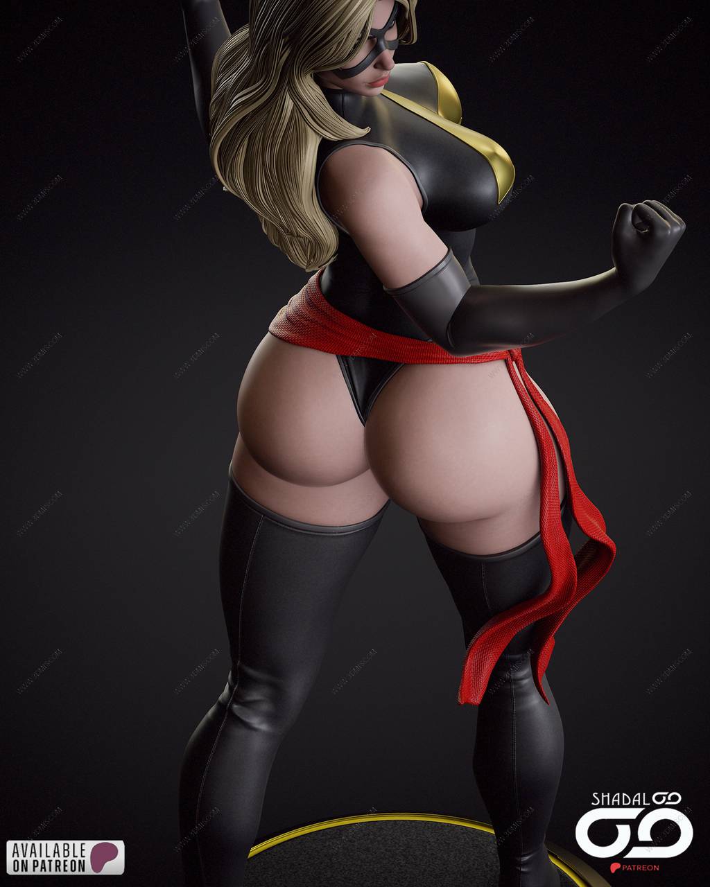 P站图纸印象馆 Shadaloo Studios 漫威 惊奇女士 Shadaloo Studios 漫威 惊奇女士