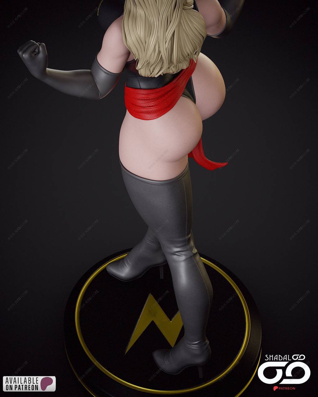 P站图纸印象馆 Shadaloo Studios 漫威 惊奇女士 Shadaloo Studios 漫威 惊奇女士