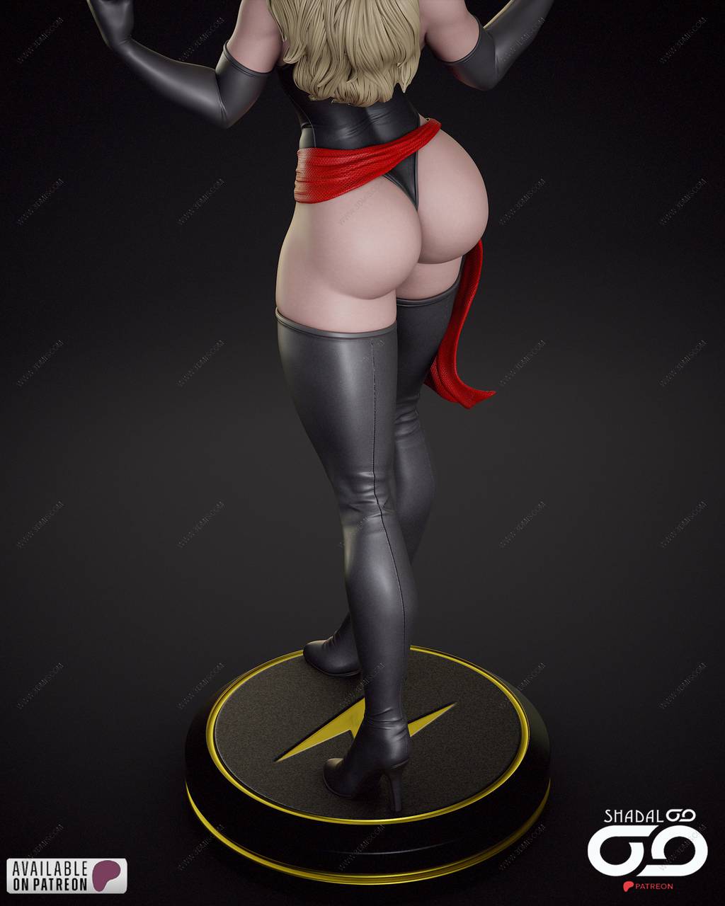 P站图纸印象馆 Shadaloo Studios 漫威 惊奇女士 Shadaloo Studios 漫威 惊奇女士